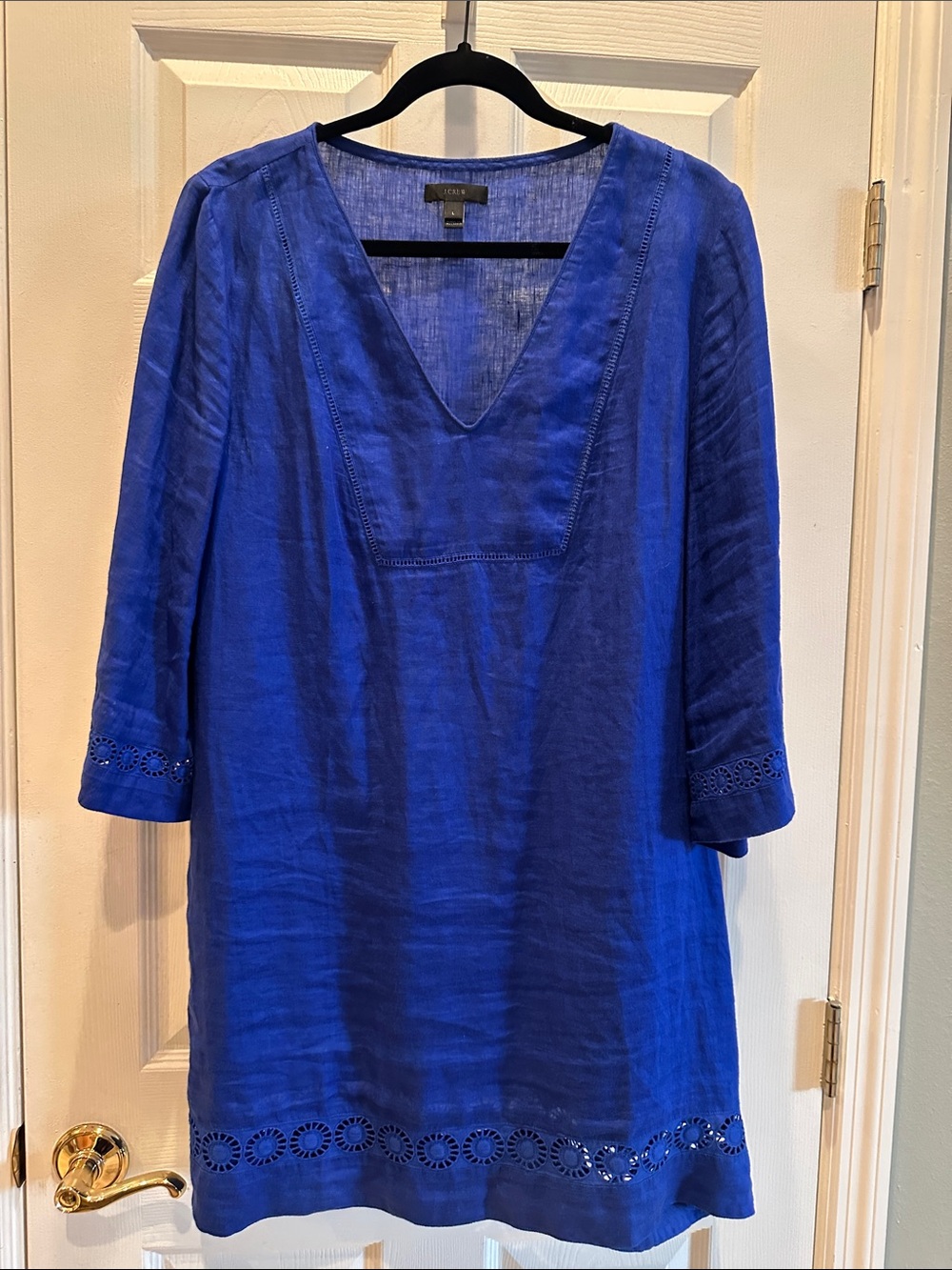 J. Crew Cobalt Blue Mini Dress